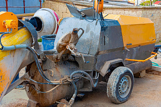 Стационарный бетонный насос Стационарный бетонный насос